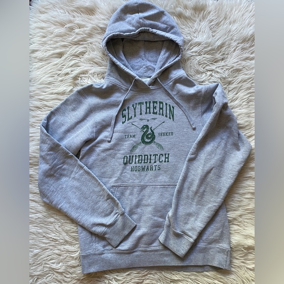 Other - Harry Potter hoodie Slytherin team.  Size adult small.